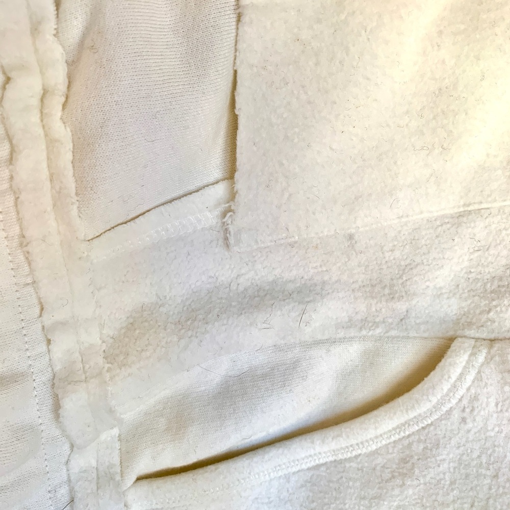 Sundance Cream Cotton Fleece Joggers - Picture 7 of 8